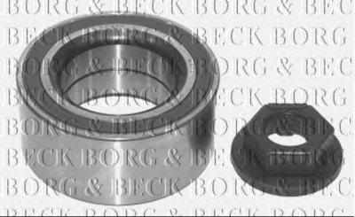 BORG & BECK bwk1012 -  Комплект подшипника ступицы колеса